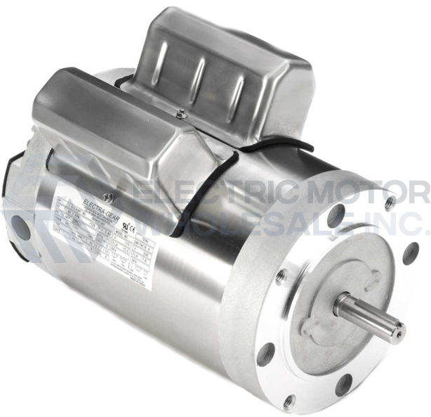 Image for 1.5HP LEESON 1725RPM 56C TENV 1PH BOAT HOIST MOTOR 6439191263